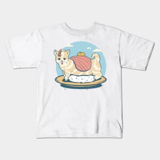 sushi cat Kids T-Shirt